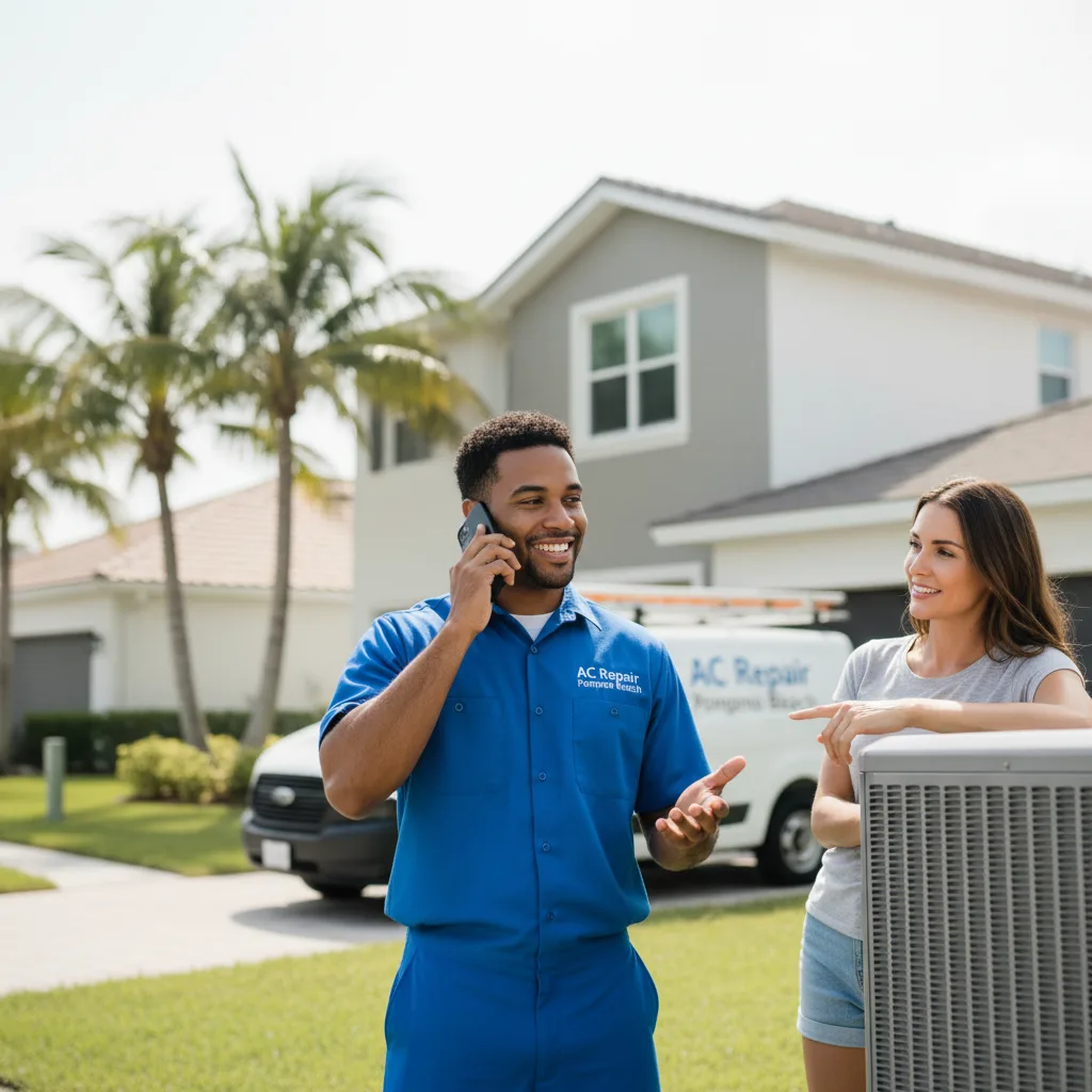 AC Repair Pompano Beach customer support in Gate City